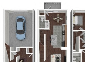 2X2 floor plans available at The Reserve at Quail North